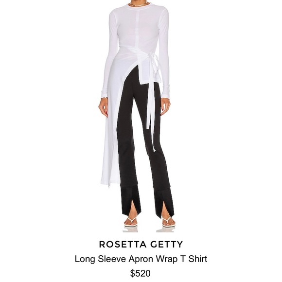 Rosetta Getty Apron Top, Medium - Picture 2 of 4